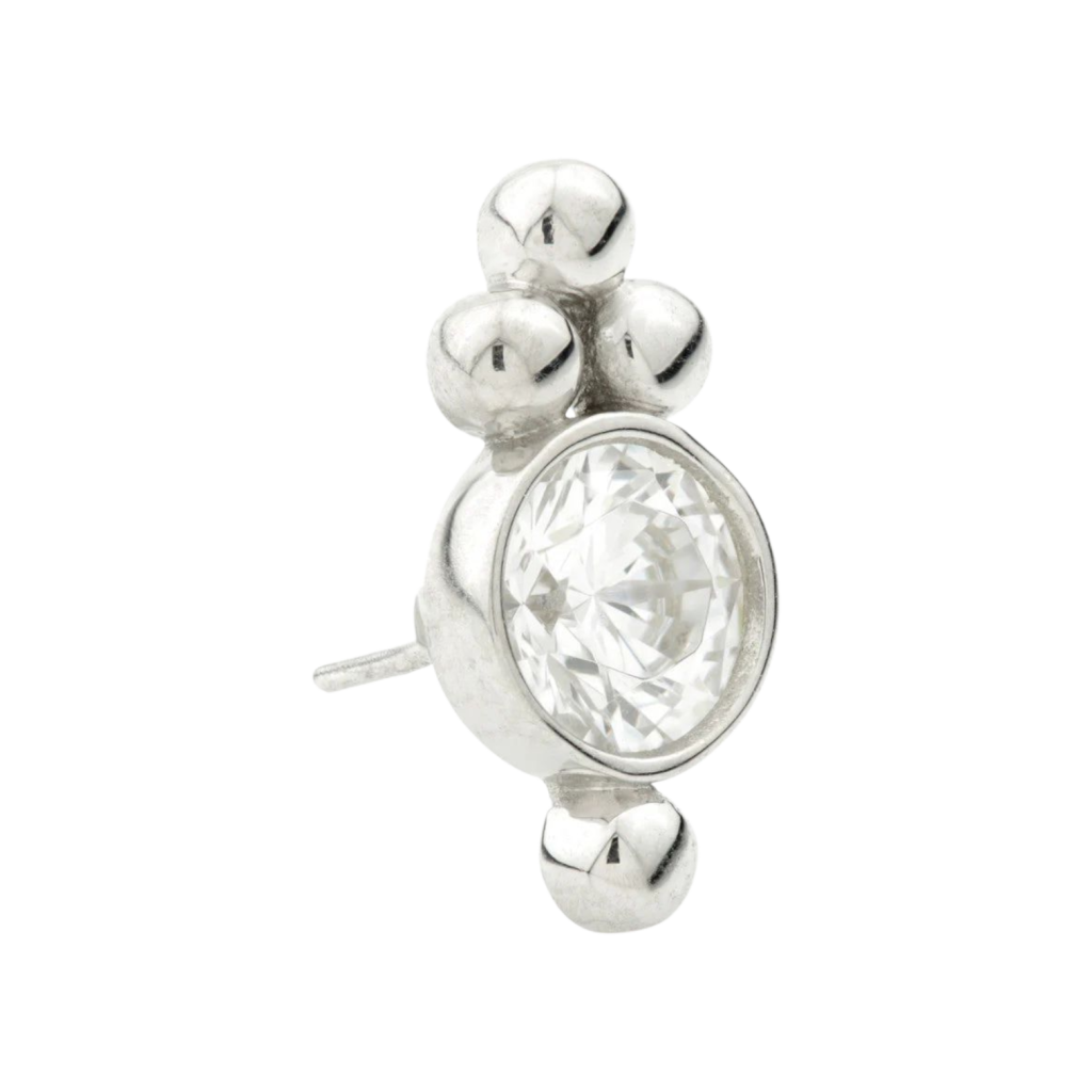 Tish Lyon - 14ct Gold Caeli Cluster Threadless Attachment